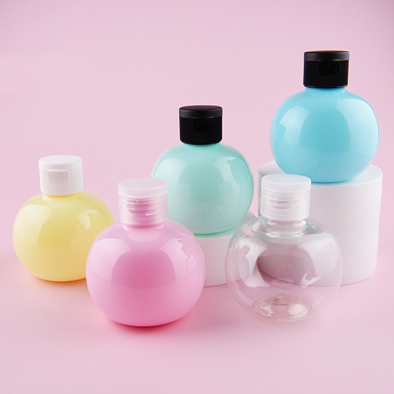 120ml PET Flip Top Ball Bottle