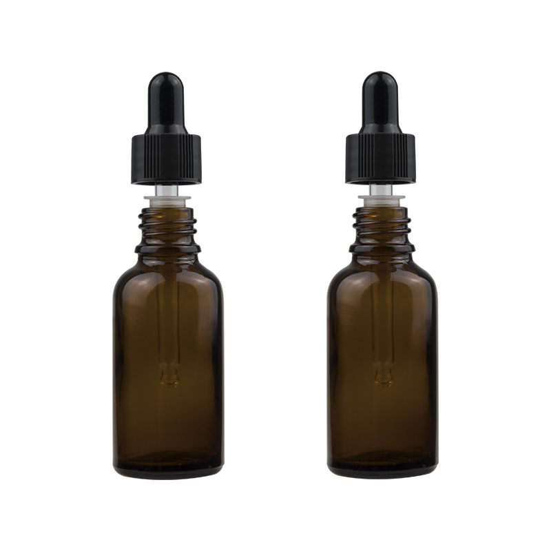Amber Essential Oil Bottle