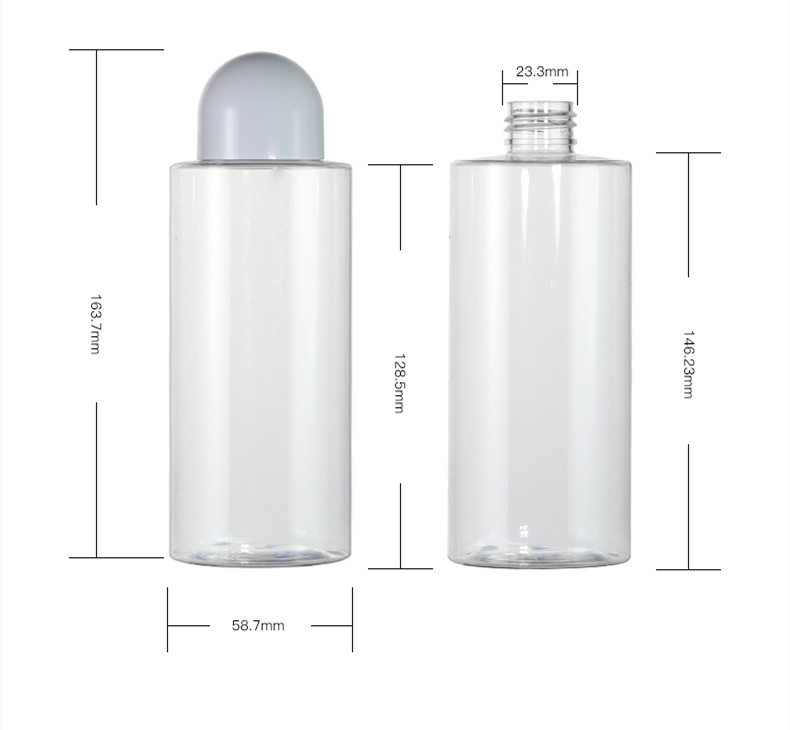 300ml round cap toner bottle