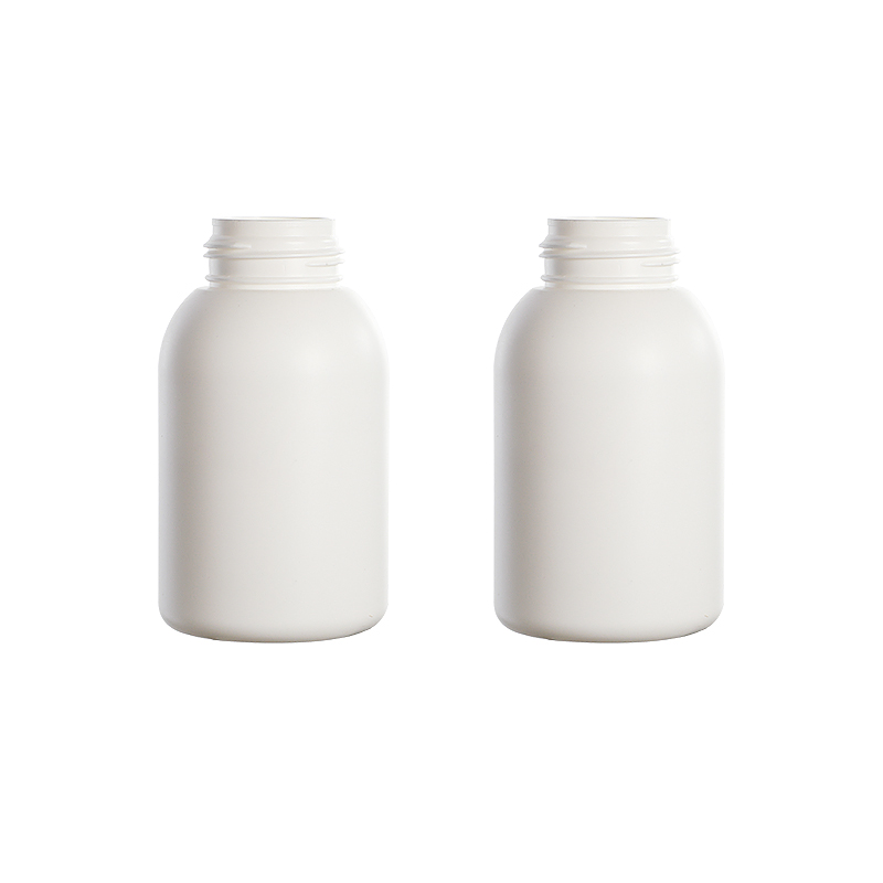 300ml Plastic Foam Bottle HDPE Facial Mousse Liquid Round Cute Bottle