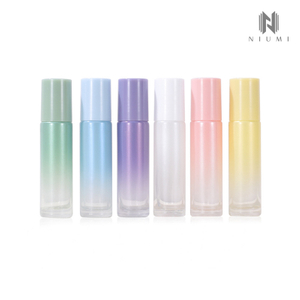 Gradient color roller bottle
