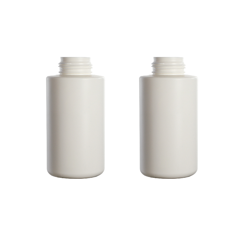 400ml Plastic Foam Bottle HDPE Facial Mousse Liquid Round Cute Bottle
